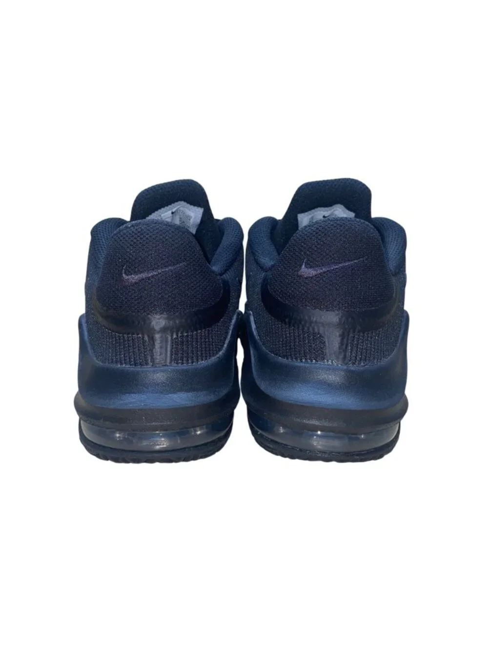 Nike Men’s Black Off Noir Mesh Air Max Impact 4 Basketball Sneakers Size 4.5